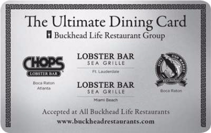 The Ultimate Dining Card.